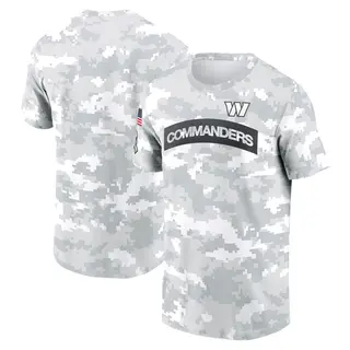Washington Commanders Men's 2024 Salute To Service Performance T-Shirt - Arctic Camo