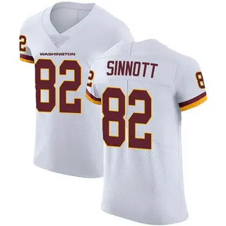 Washington Commanders Men's Ben Sinnott Elite Vapor Untouchable Jersey - White