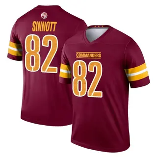 Washington Commanders Men's Ben Sinnott Legend Burgundy Jersey