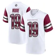 Washington Commanders Men's Chris Moore Game Jersey - White