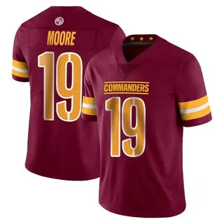 Washington Commanders Men's Chris Moore Limited Vapor Burgundy Jersey
