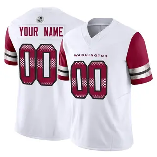 Washington Commanders Men's Custom Limited Vapor F.U.S.E. Jersey - White