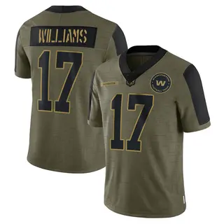 Washington Commanders Men's Doug Williams Limited 2021 Salute To Service Jersey - Olive