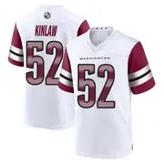 Washington Commanders Men's Javon Kinlaw Game Jersey - White