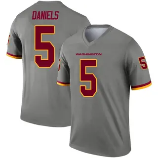 Washington Commanders Men's Jayden Daniels Legend Inverted Jersey - Gray