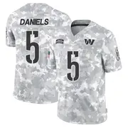 Washington Commanders Men's Jayden Daniels Limited 2024 Salute to Service Jersey - Arctic Camo