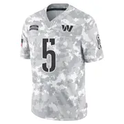 Washington Commanders Men's Jayden Daniels Limited 2024 Salute to Service Jersey - Arctic Camo