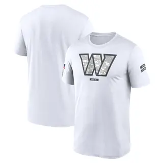 Washington Commanders Men's Legend 2024 Salute To Service Performance T-Shirt - White
