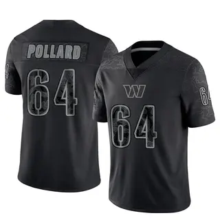 Washington Commanders Men's Norell Pollard Limited Reflective Jersey - Black