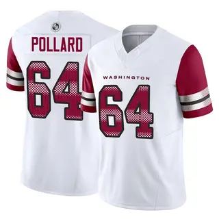 Washington Commanders Men's Norell Pollard Limited Vapor F.U.S.E. Jersey - White