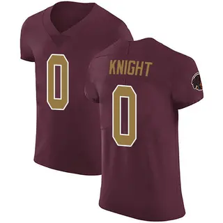 Washington Commanders Men's Qwuantrezz Knight Elite Burgundy Alternate Vapor Untouchable Jersey
