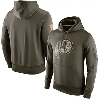 Washington Commanders Men's Salute to Service KO Performance Hoodie - Olive