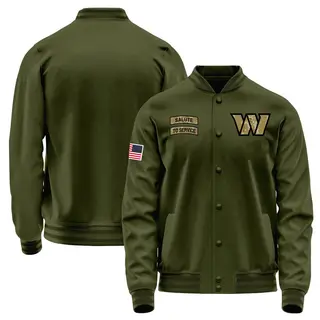 Washington Commanders Men's Salute to Service Sideline Performance Jacket - Olive
