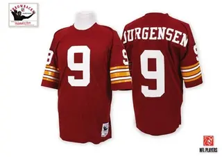Washington Commanders Men's Sonny Jurgensen Authentic Mitchell and Ness Throwback Jersey - Red