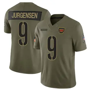 Washington Commanders Men's Sonny Jurgensen Limited 2025 Salute to Service Jersey - Olive