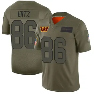 Washington Commanders Men's Zach Ertz Limited 2019 Salute to Service Jersey - Camo