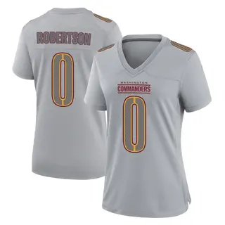 Washington Commanders Women's Amik Robertson Game Atmosphere Fashion Jersey - Gray