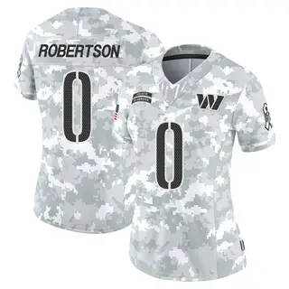 Washington Commanders Women's Amik Robertson Limited 2024 Salute to Service Jersey - Arctic Camo