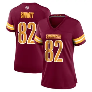 Washington Commanders Women's Ben Sinnott Game Burgundy Jersey
