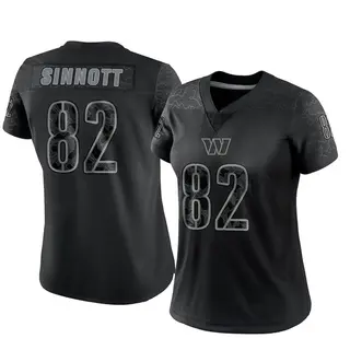 Washington Commanders Women's Ben Sinnott Limited Reflective Jersey - Black