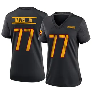 Washington Commanders Women's Carl Davis Jr. Game Alternate Jersey - Black