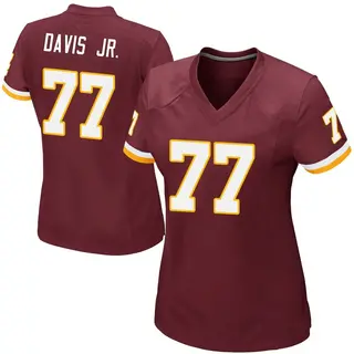 Washington Commanders Women's Carl Davis Jr. Game Burgundy Team Color Jersey