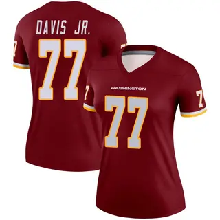 Washington Commanders Women's Carl Davis Jr. Legend Burgundy Jersey