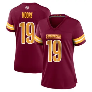 Washington Commanders Women's Chris Moore Game Burgundy Jersey