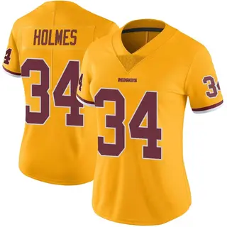 Washington Commanders Women's Christian Holmes Limited Color Rush Jersey - Gold