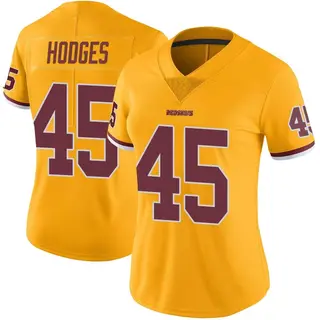 Washington Commanders Women's Curtis Hodges Limited Color Rush Jersey - Gold