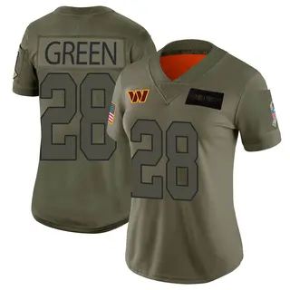 Washington Commanders Women's Darrell Green Limited 2019 Salute to Service Jersey - Camo