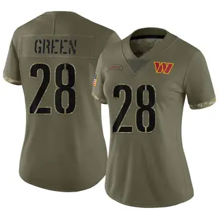 Washington Commanders Women's Darrell Green Limited 2022 Salute To Service Jersey - Olive
