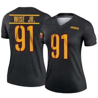 Washington Commanders Women's Deatrich Wise Jr. Legend Alternate Jersey - Black