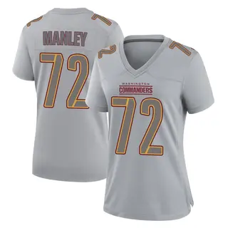 Washington Commanders Women's Dexter Manley Game Atmosphere Fashion Jersey - Gray