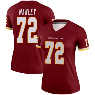 Washington Commanders Women's Dexter Manley Legend Burgundy Jersey
