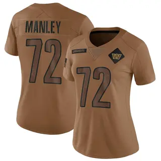 Washington Commanders Women's Dexter Manley Limited 2023 Salute To Service Jersey - Brown