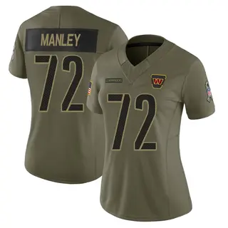 Washington Commanders Women's Dexter Manley Limited 2025 Salute to Service Jersey - Olive