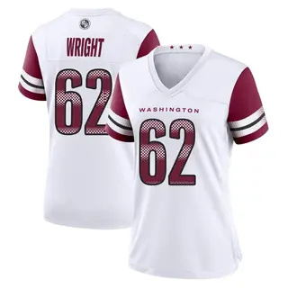 Washington Commanders Women's Gabe Wright Game Jersey - White