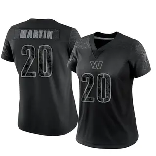 Washington Commanders Women's Quan Martin Limited Reflective Jersey - Black