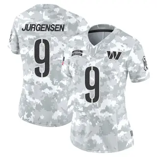 Washington Commanders Women's Sonny Jurgensen Limited 2024 Salute to Service Jersey - Arctic Camo