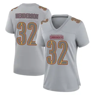 Washington Commanders Women's Xavier Henderson Game Atmosphere Fashion Jersey - Gray