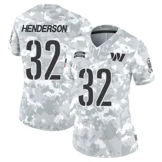 Washington Commanders Women's Xavier Henderson Limited 2024 Salute to Service Jersey - Arctic Camo