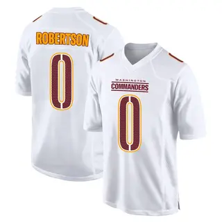 Washington Commanders Youth Amik Robertson Game Tundra Fashion Jersey - White