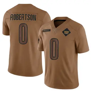 Washington Commanders Youth Amik Robertson Limited 2023 Salute To Service Jersey - Brown
