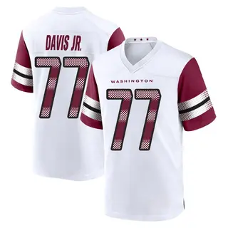 Washington Commanders Youth Carl Davis Jr. Game Jersey - White