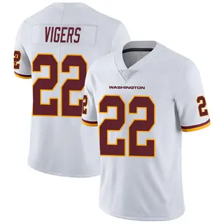 Washington Commanders Youth Car'lin Vigers Limited Vapor Untouchable Jersey - White
