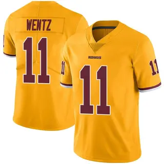 Washington Commanders Youth Carson Wentz Limited Color Rush Jersey - Gold