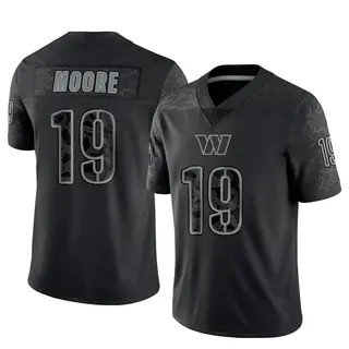 Washington Commanders Youth Chris Moore Limited Reflective Jersey - Black