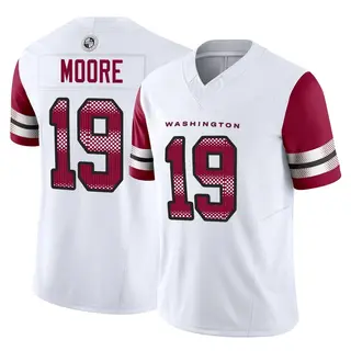 Washington Commanders Youth Chris Moore Limited Vapor F.U.S.E. Jersey - White