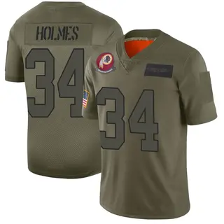 Washington Commanders Youth Christian Holmes Limited 2019 Salute to Service Jersey - Camo